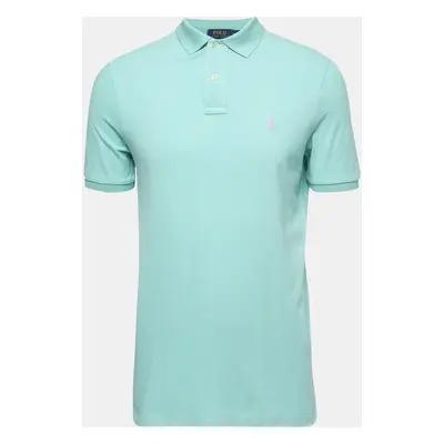 Polo Ralph Lauren Light Blue Cotton Pique Classic Fit Polo T-Shirt