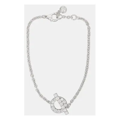 Hermes Carat White Gold and Diamonds Finesse Bracelet