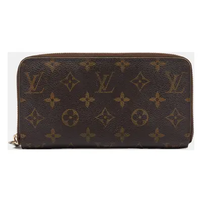 Louis Vuitton Monogram Canvas Zippy Compact Wallet