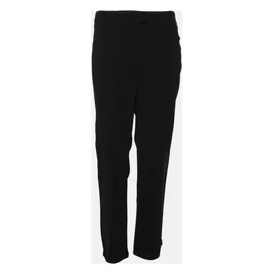 Just Cavalli Black Viscose Blend Trousers