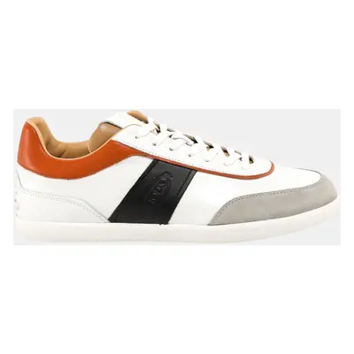 Tod'S White Leather and Suede Sneakers EU