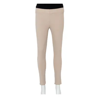 Joseph Beige Stretch Gabardine Leggings