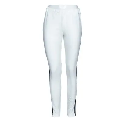 Prada White Cotton Contrast Trimmed Track Pants