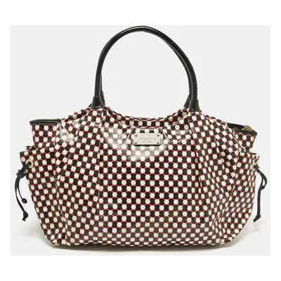 Kate Spade Multicolor Coated Canvas Polka Dots Stevie Tote