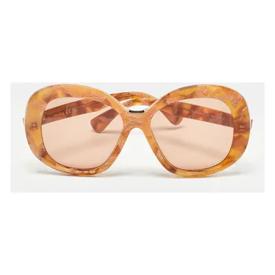 Max Mara Brown Edna Oversized Sunglasses