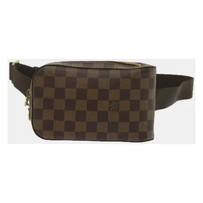 Louis Vuitton Brown Canvas Geronimos shoulder bag