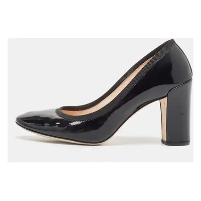 Repetto Black Patent Leather Round Toe Pumps Size