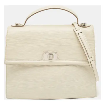 Louis Vuitton Ivory Epi Leather Sevigne GM Bag