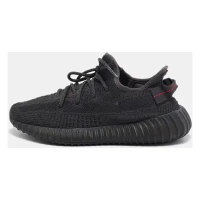 Yeezy x Adidas Black Mesh and Fabric Boost V2 Black Sneakers Size