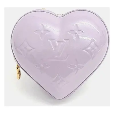 Louis Vuitton Lilac Monogram Vernis Leather Keep My Heart Shoulder Bag