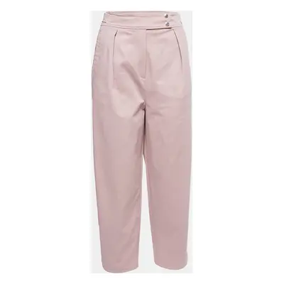 Kenzo Dusty Pink Cotton Pleated Trousers