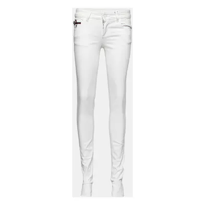 Gucci White Denim Slim Fit Legging Jeans S/Waist 30"