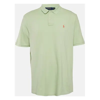 Polo Ralph Lauren Green Pique Cotton Polo T-Shirt