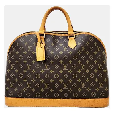 Louis Vuitton Brown Monogram Canvas and Leather Alma Voyage MM