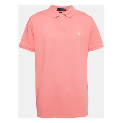 Polo Ralph Lauren Pink Pique Cotton Polo T-Shirt