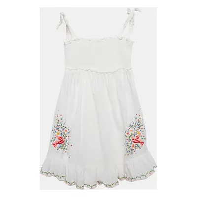 Zimmermann White Embroidered Cotton Dress (10 Yrs)