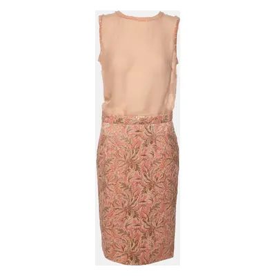 Dolce & Gabbana Pink/Gold Lurex/Silk Sets