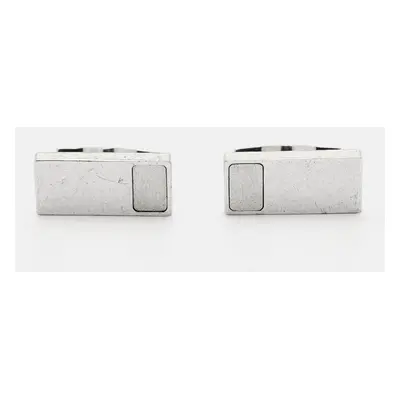 S.T. Dupont Silver Tone Cufflinks