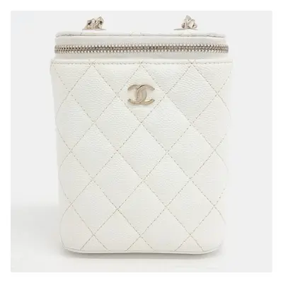 Chanel Caviar Vanity Crossbody Bag