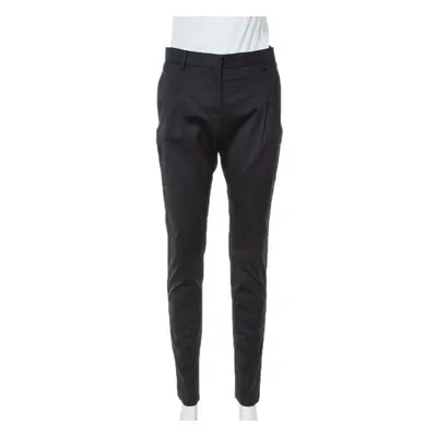 Valentino Black Wool Tailored Pants