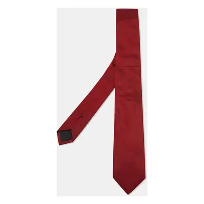 Boss By Hugo Boss Red Silk Tie