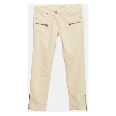 Isabel Marant Pink Corduroy Slim Fit Pants