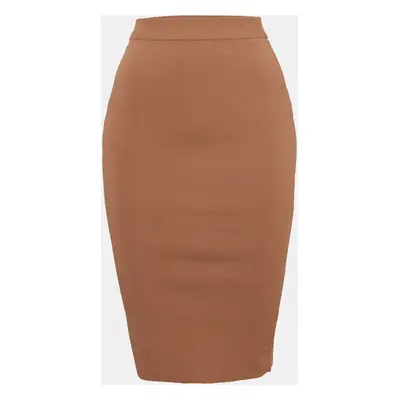 Stella McCartney Dark Beige Knit Pencil Skirt