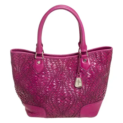 Cole Haan Majenta Woven Leather Tote