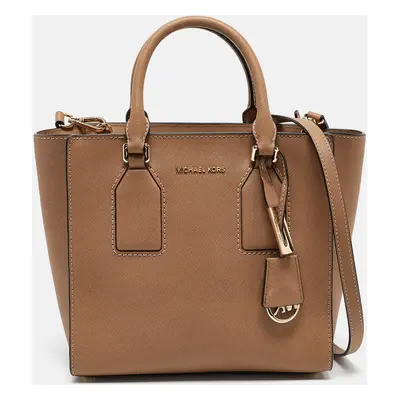 Michael Kors Brown Leather Medium Selby Tote