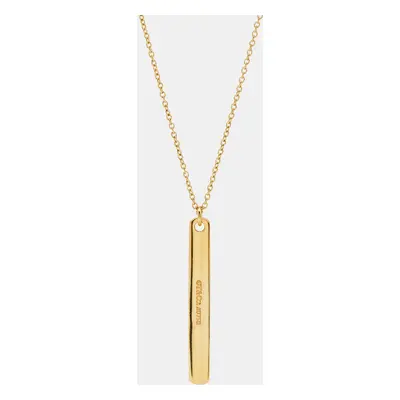 Tiffany & Co. Tiffany Bar 18k Yellow Gold Necklace