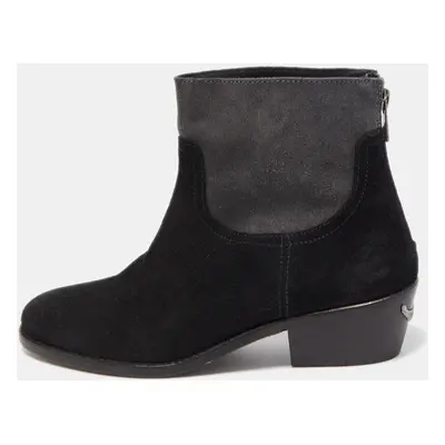 Zadig & Voltaire Black Suede Ankle Boots Size