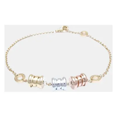 Bvlgari 18K Yellow Gold, 18K White Gold and 18K Rose Gold B.Zero1 Bracelet