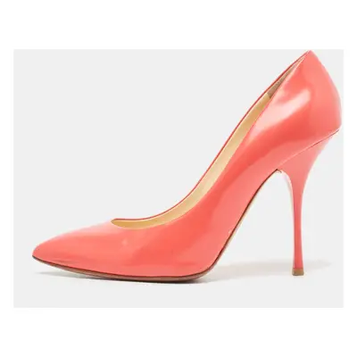 Giuseppe Zanotti Pink Leather Pointed Toe Pumps Size