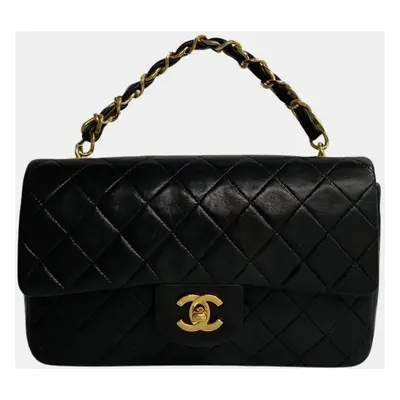 Chanel Lambskin Leather Classic Double Flap Shoulder Bags