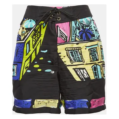 Emilio Pucci Multicolor Printed Silk Shorts