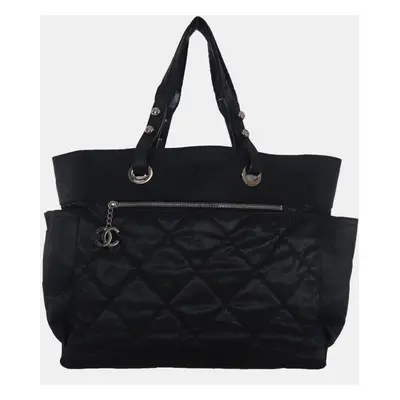 Chanel Medium Paris-Biarritz Quilted Tote Bag