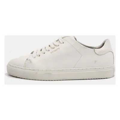 Axel Arigato White Leather Lace Up Sneakers Size