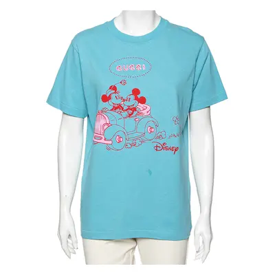 Gucci x Disney Blue Cotton printed Short Sleeve T-Shirt