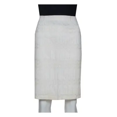 Missoni Cream Lace Mini Skirt