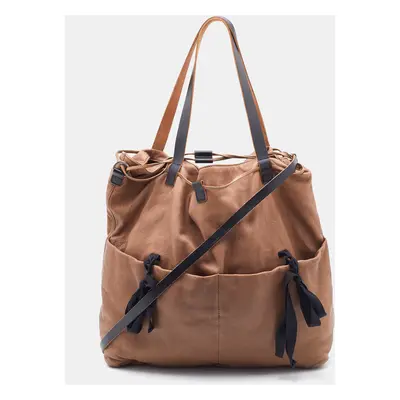 Marni Brown Leather Tote