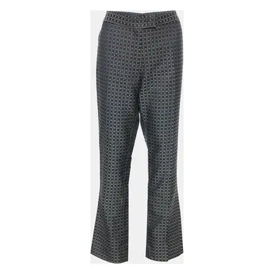 Joseph Black & Green Cravatte Jacquard Duke Trousers