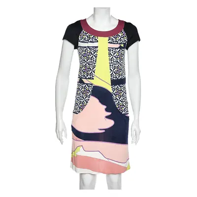 Emilio Pucci Multicolor Printed jersey Shift Dress