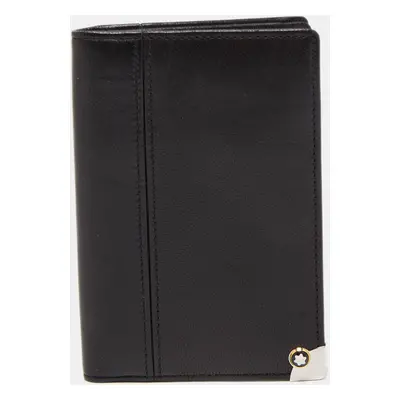 Montblanc Black Leather Business Card Holder