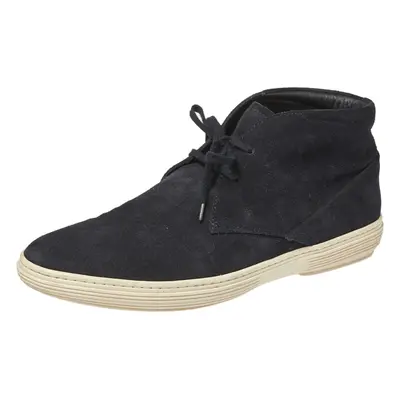 Tod's Black Suede Desert Ankle Boots Size