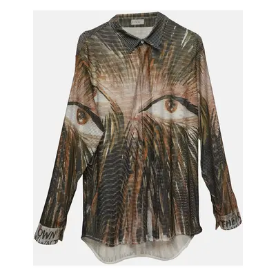 Dior Homme x Raymond Pettibon Mesh Shirt