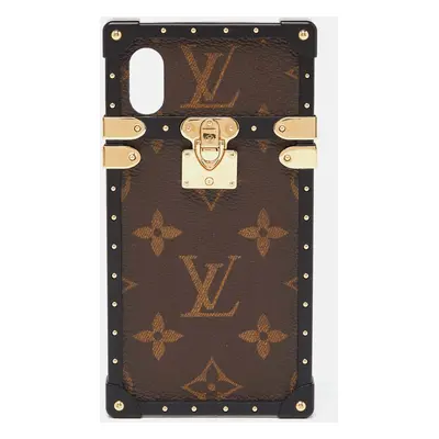 Louis Vuitton Monogram Canvas Eye Trunk iPhone X Case