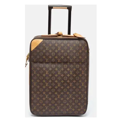 Louis Vuitton Monogram Canvas Business Pegase Legere Luggage