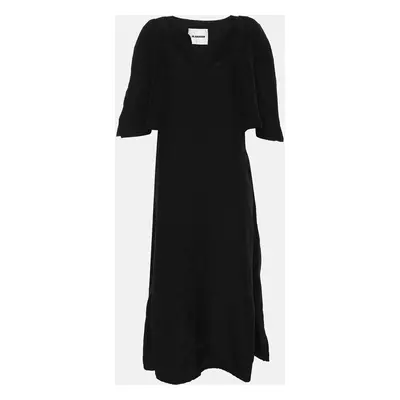 Jil Sander Black Crepe Dress