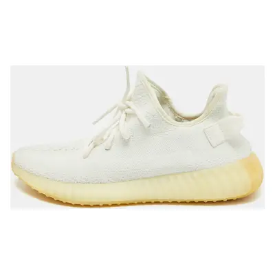 Yeezy x Adidas White Knit Fabric Boost V2 Cream Sneakers Size 2/3