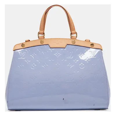 Louis Vuitton Lilac Monogram Vernis Brea MM Bag